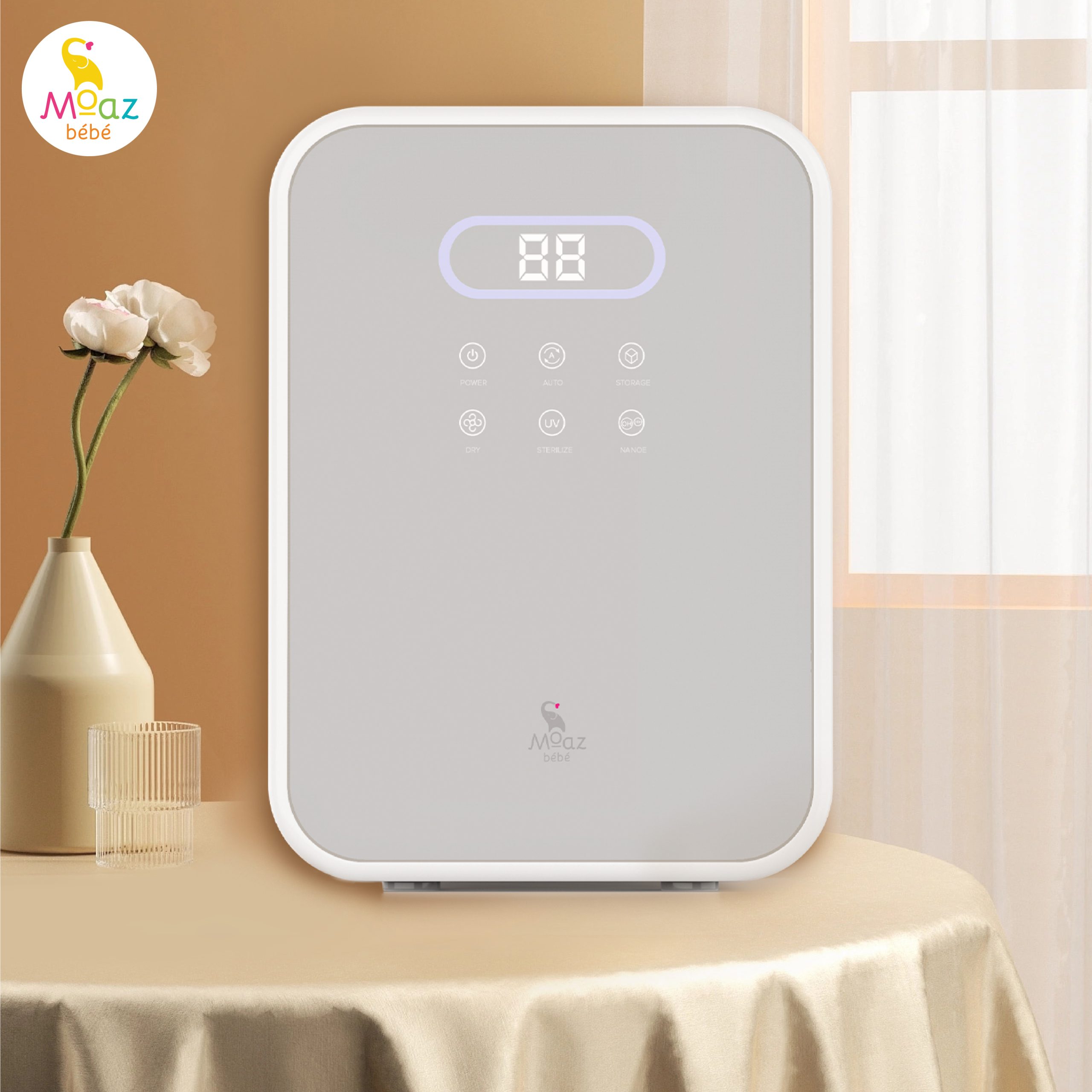 máy tiệt trùng bình sữa mb073