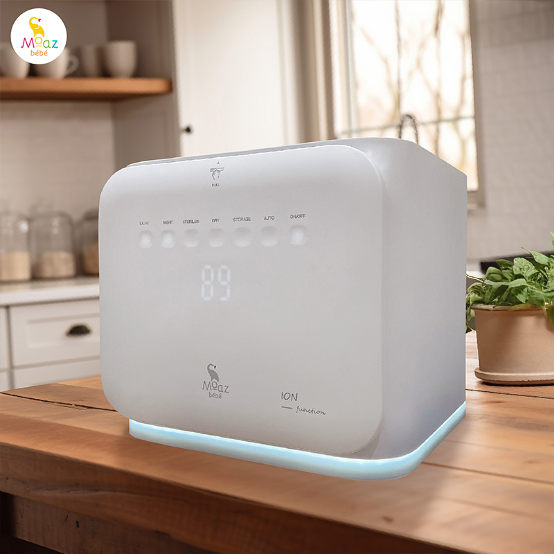 máy tiệt trùng bình sữa mb089