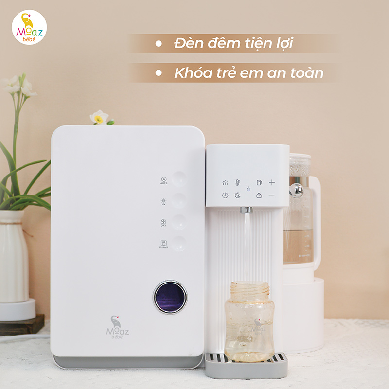 máy tiệt trùng bình sữa mb104