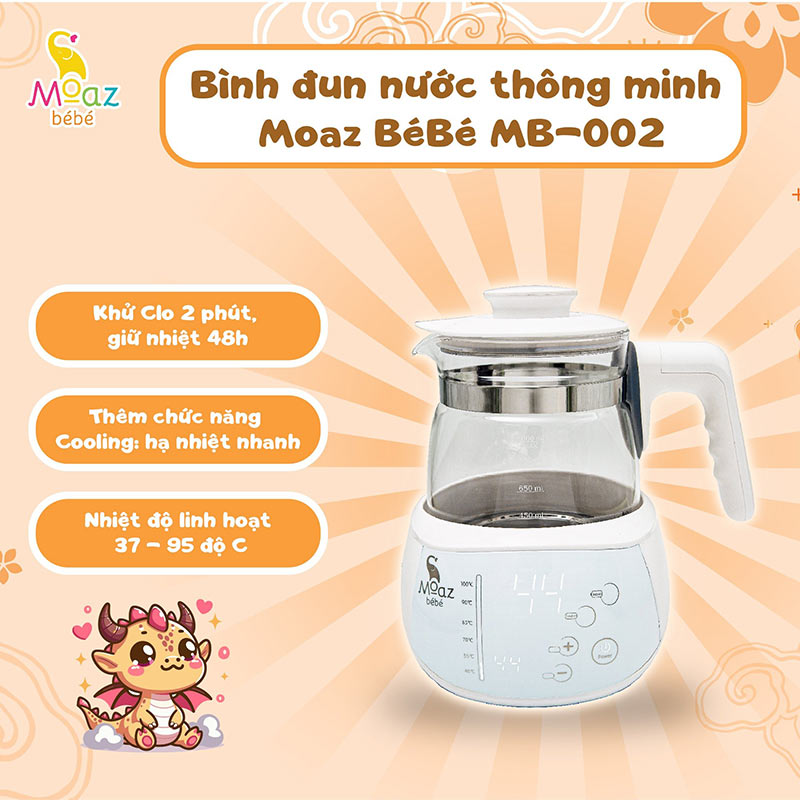 Cách chọn mua bình đun nước điều chỉnh nhiệt độ pha sữa