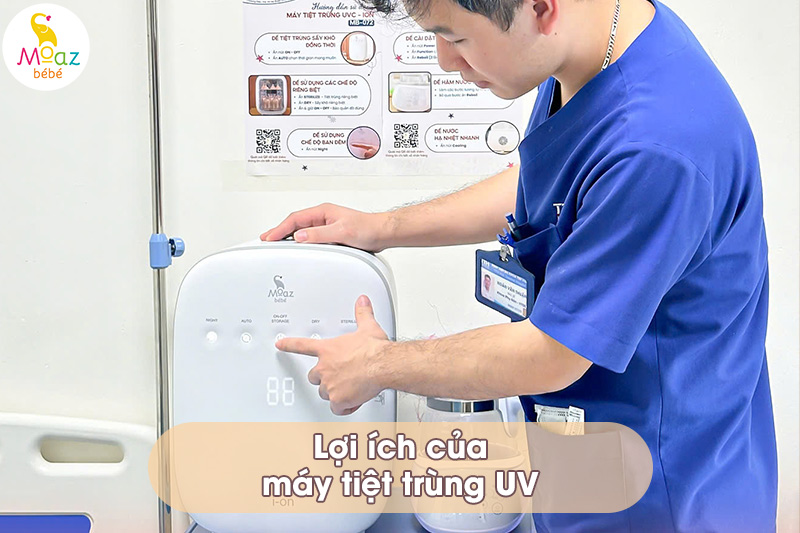 Lợi ích của máy tiệt trùng tia UV
