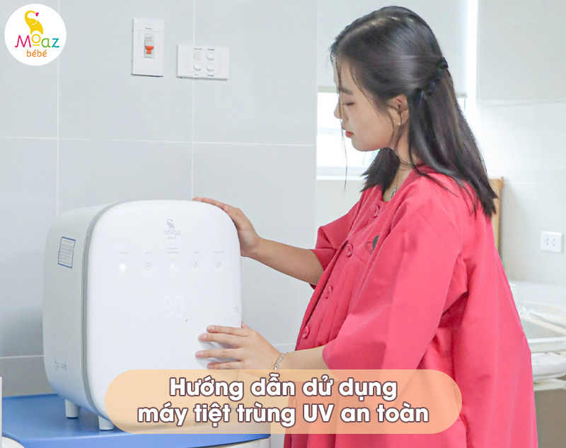 Hướng dẫn sử dụng máy tiệt trùng tia UV an toàn