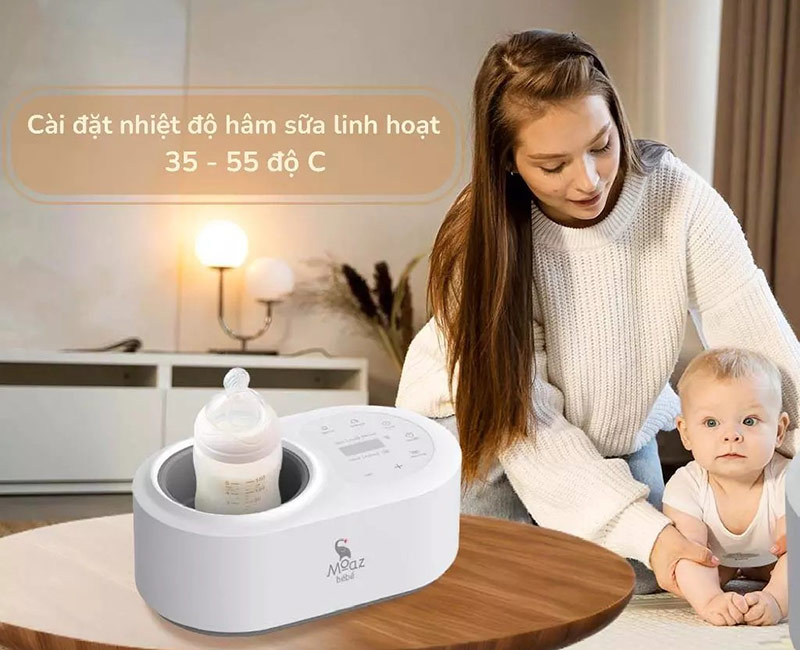 Những lưu ý quan trọng khi dùng máy hâm sữa