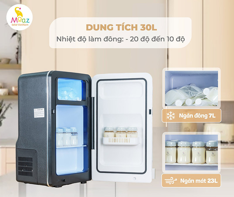 Tại sao nên trữ sữa mẹ trong ngăn mát tủ lạnh?