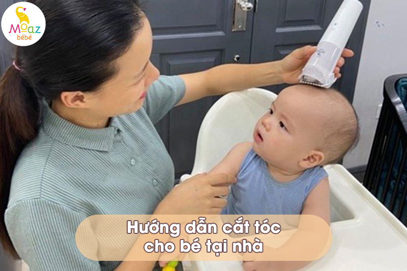 cắt tóc cho bé trai bé gái