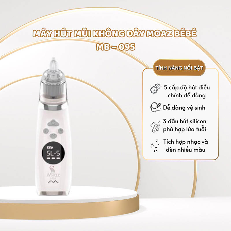 Tiêu chí chọn máy hút mũi cho bé loại tốt